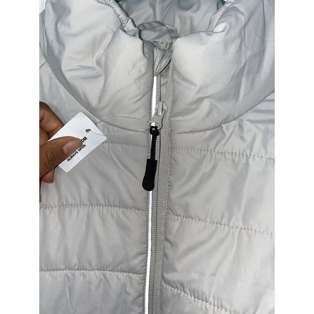 RSQ Men's Winter Warm Insulated Water Wind Resistant Puffer Jacket 2XL Stone - Picture 4 of 8